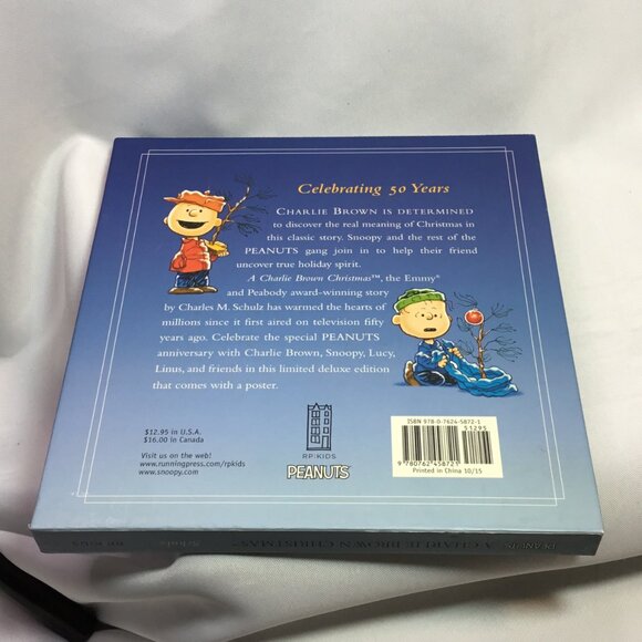 Peanuts: A Charlie Brown Christmas (Deluxe 50th Anniversary Edition) VERY GOOD - Picture 3 of 8